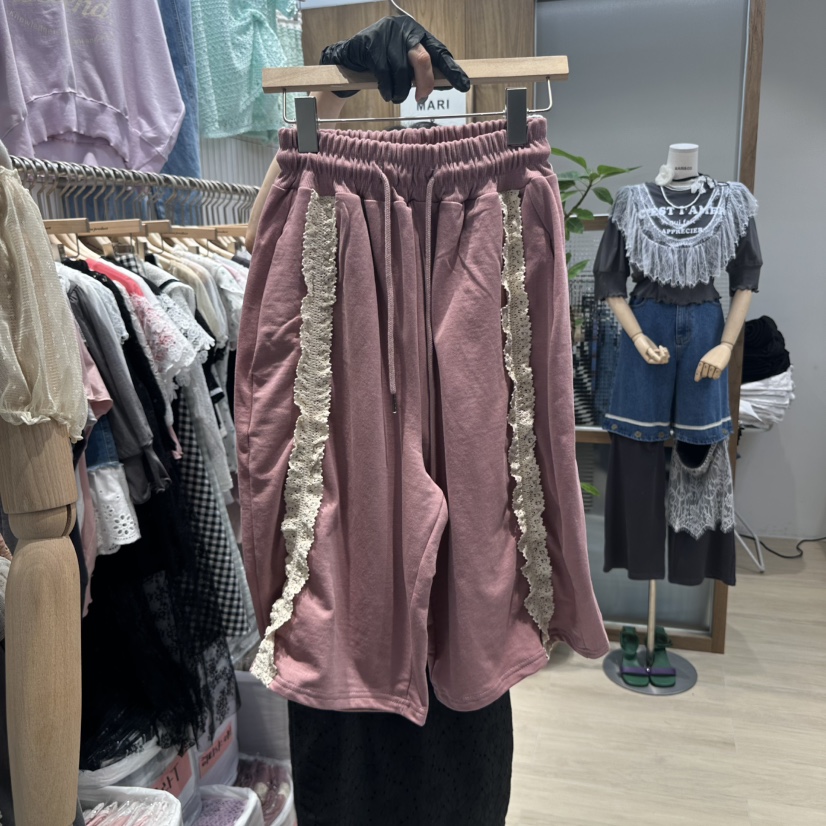 MARI CO韓國直郵㊣東大門實拍女裝新款25春夏休閑推薦休閑褲MARI CO休閑褲圖色3