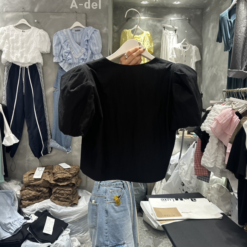 A-DEL韓國㊣直郵東大門代購女裝新款25春夏熱賣時尚休閑夾克A-DEL夾克