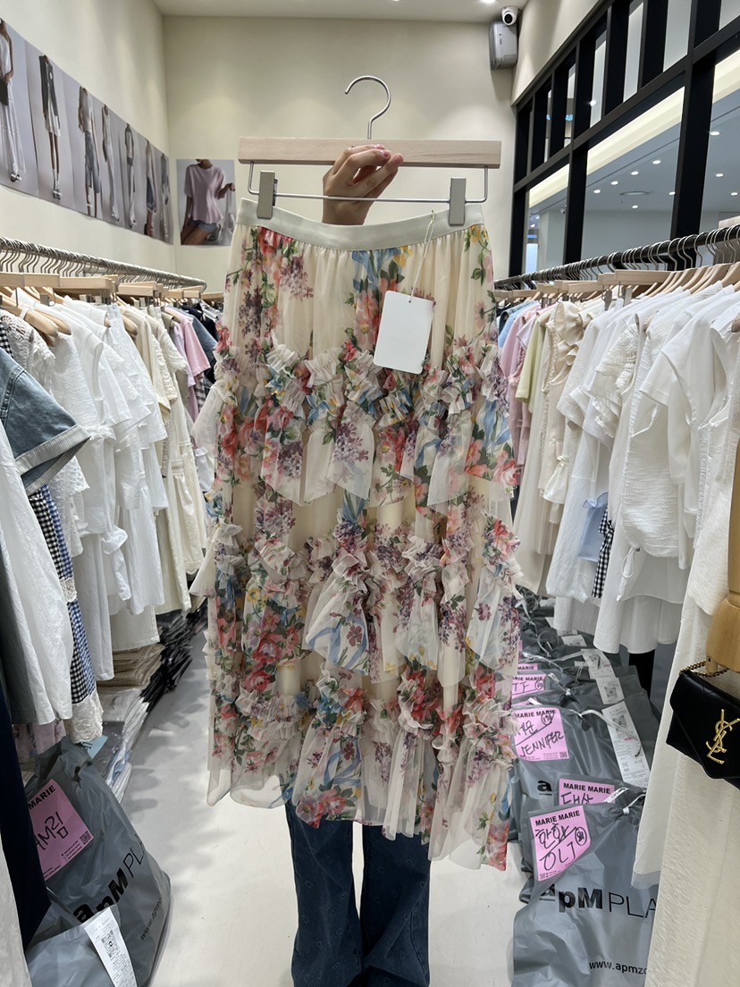MARIE MARIE直郵韓國代購㊣女裝新品休閑人氣時尚熱賣長裙MARIE MARIE長裙