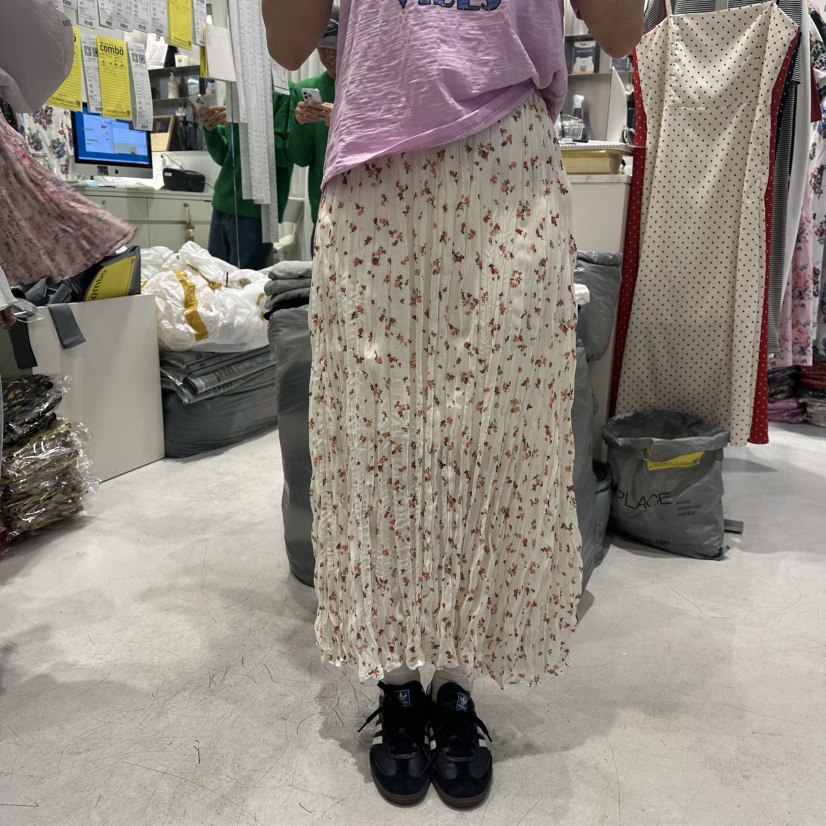 COMBO韓國直郵㊣東大門實拍女裝新品人氣休閑25春夏熱賣長裙COM_BO長裙圖色3