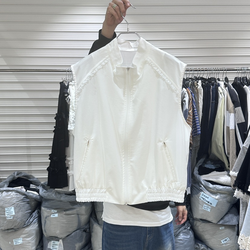 BRICKLANE韓國㊣直郵東大門代購女裝新品熱賣推薦25春夏馬甲亞麻BRICKLANE馬甲