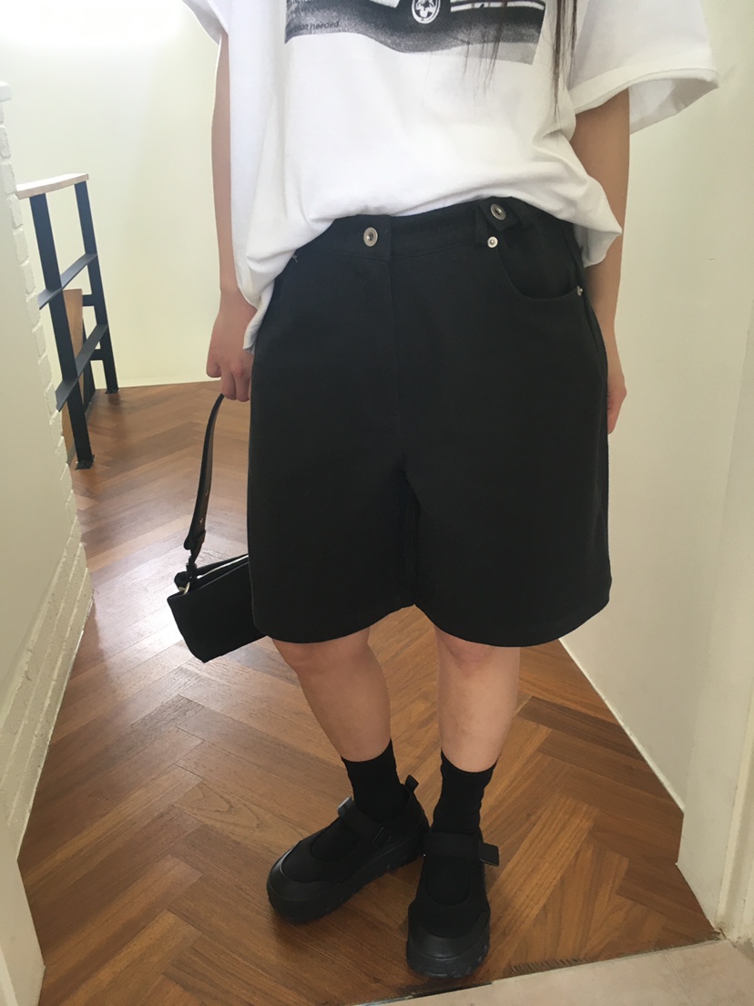 CEDARWOOD韓國㊣直郵東大門代購女裝新款時尚熱賣人氣休閑短褲CEDARWOOD短褲