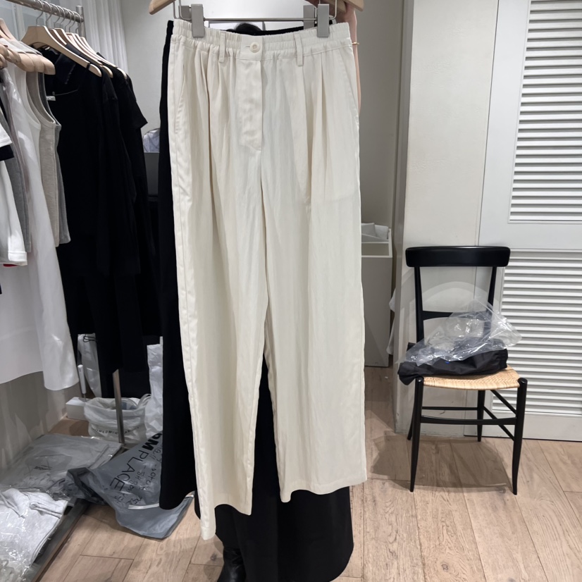 MONIQUE韓國直郵㊣女裝新款25春夏人氣熱賣時尚休閑推薦休閑褲MONIQUE休閑褲圖色1
