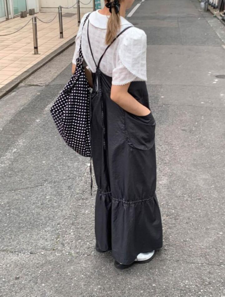 LIVE FOREVER東大門實拍女士新品休閑人氣時尚熱賣真品連衣裙LIVE FOR_EVER連衣裙