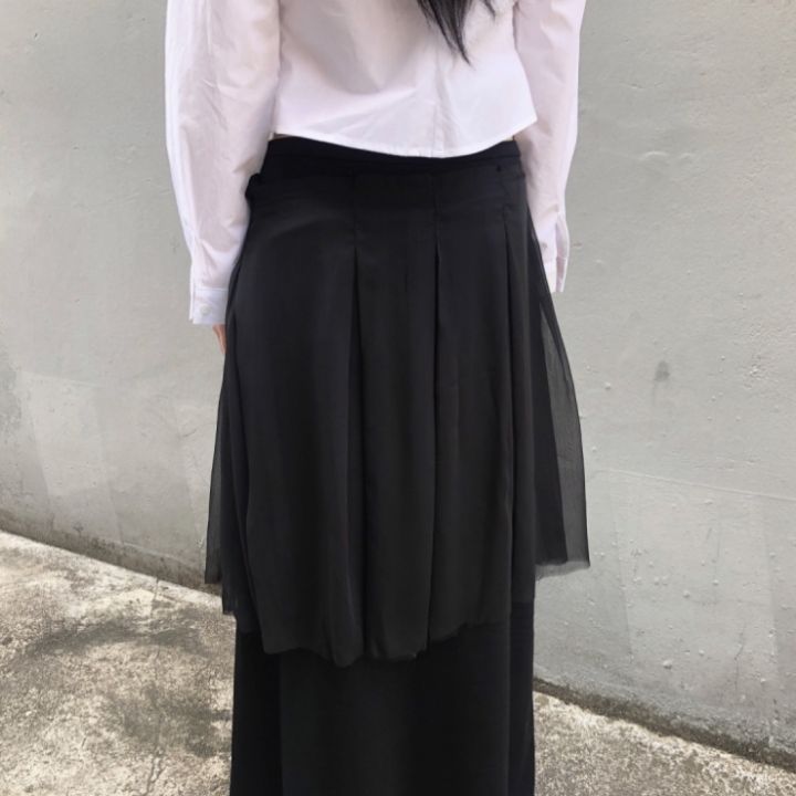 LIVE FOREVER東大門實拍女裝新品推薦半身裙中短裙不含腰帶LIVE FOR_EVER半身裙/中短裙