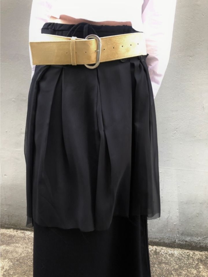 LIVE FOREVER東大門實拍女裝新品推薦半身裙中短裙不含腰帶LIVE FOR_EVER半身裙/中短裙