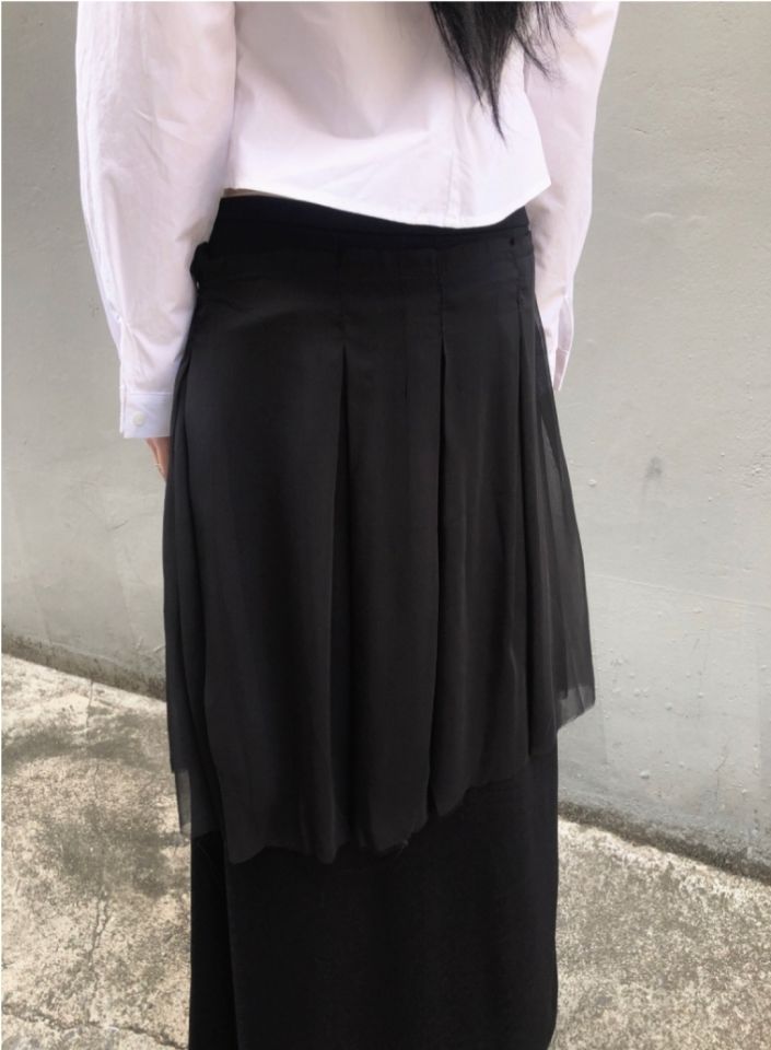 LIVE FOREVER東大門實拍女裝新品推薦半身裙中短裙不含腰帶LIVE FOR_EVER半身裙/中短裙