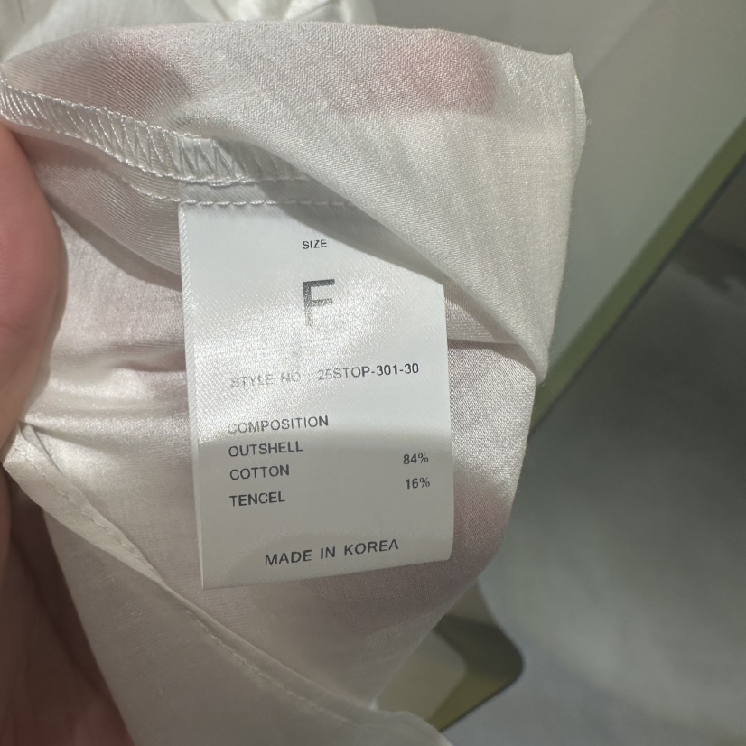 WIDA-P東大門實拍女士新品25春夏熱賣時尚休閑推薦襯衫蕾絲衫WIDA/RENEJ襯衫/蕾絲衫