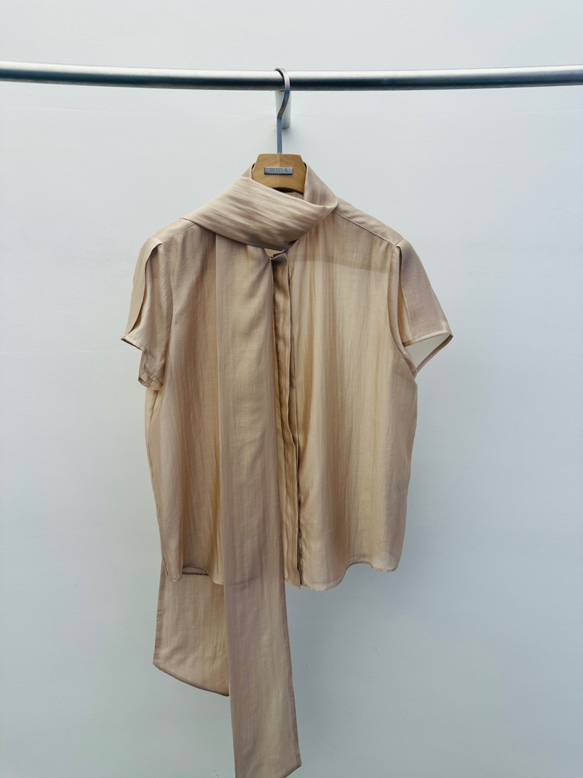 WIDA-P東大門實拍女士新品25春夏熱賣時尚休閑推薦襯衫蕾絲衫WIDA/RENEJ襯衫/蕾絲衫圖色2