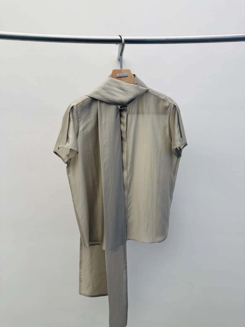 WIDA-P東大門實拍女士新品25春夏熱賣時尚休閑推薦襯衫蕾絲衫WIDA/RENEJ襯衫/蕾絲衫圖色3