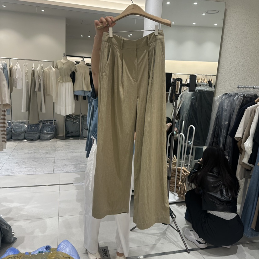 BLUEI-D東大門代購女裝新款真品人氣推薦熱賣時尚25春夏休閑褲Blue i-d休閑褲圖色2