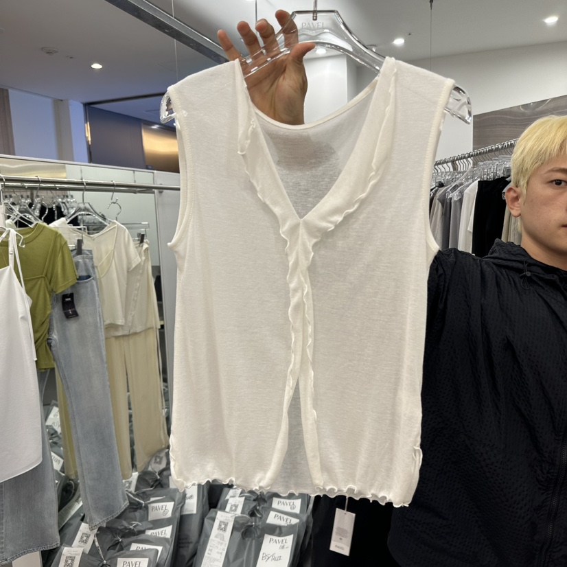 PAVEL韓國代購女裝新款真品職業人氣時尚25春夏熱賣吊帶背心PAVEL吊帶/背心