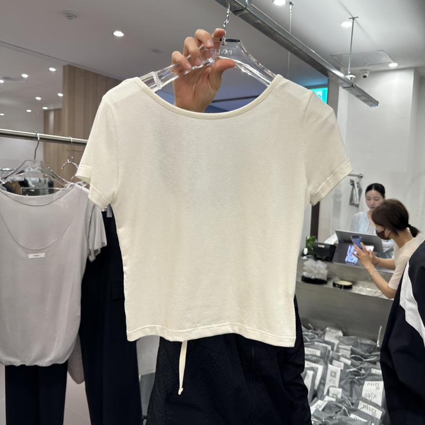 PAVEL韓國代購女士新款真品25春夏推薦休閑職業熱賣時尚T恤PAVELT恤