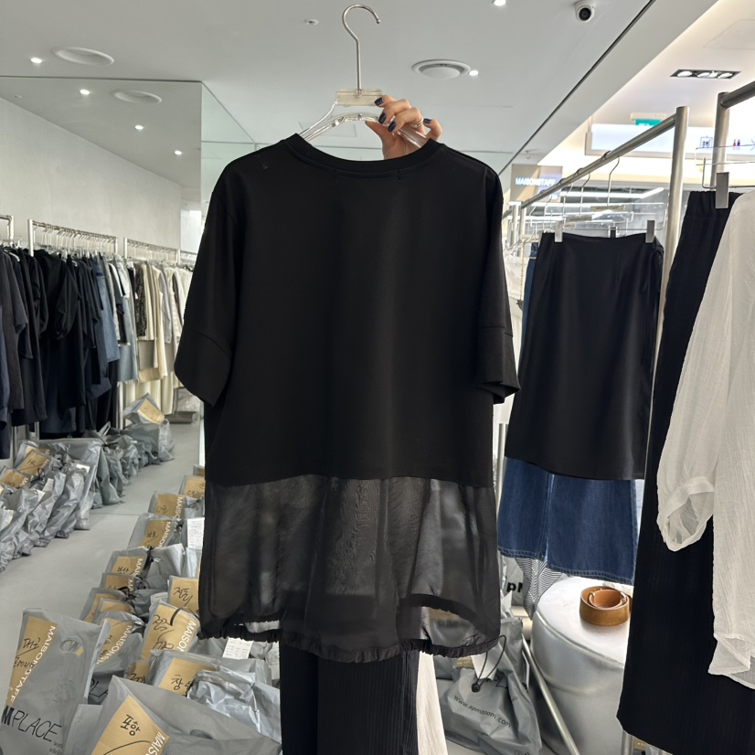 DOUBLE STANDARD/LE SMOKING/MAISONSTAFF韓國代購女士新品熱賣T恤MAISONSTAFFT恤