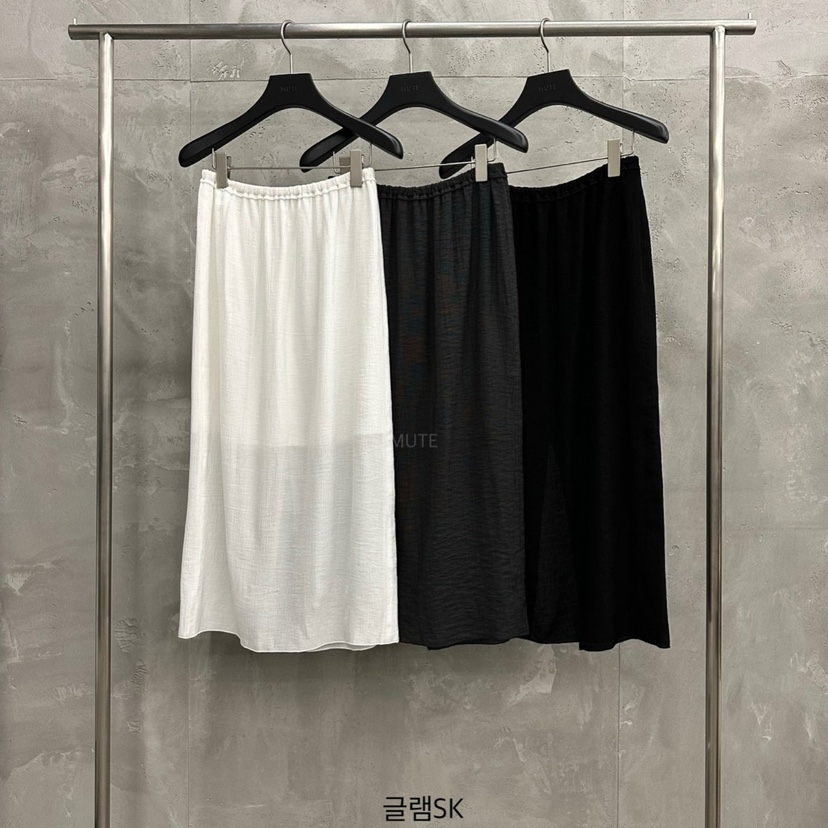 MUTE-P東大門實拍女裝新品25春夏人氣休閑推薦真品熱賣長裙MUTE長裙