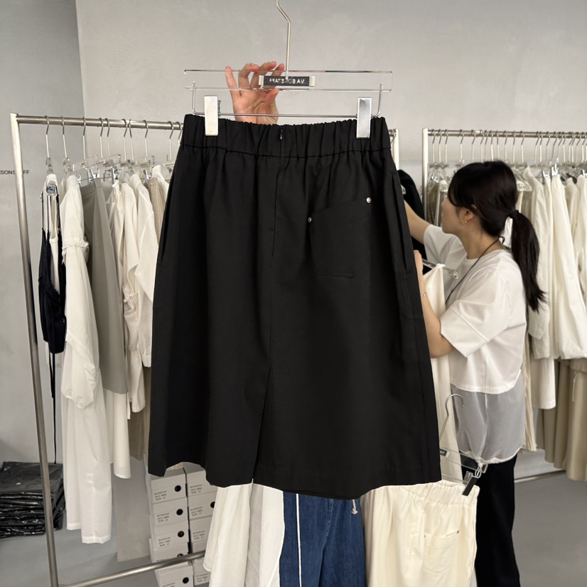 DOUBLE STANDARD/LE SMOKING/MAISONSTAFF韓國代購女裝新品休閑半身裙中短裙MAISONSTAFF半身裙/中短裙