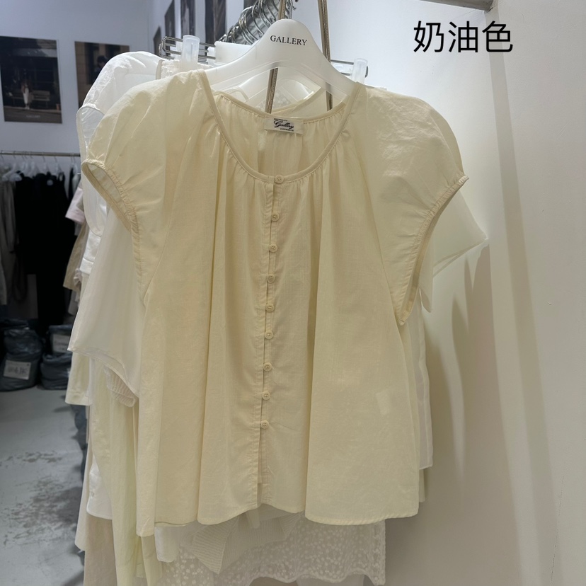 GALLERY-P韓國代購女士新品職業真品時尚推薦人氣襯衫蕾絲衫GALLERY襯衫/蕾絲衫圖色2