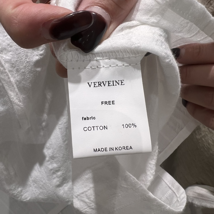 VERVEINE韓國直郵女士新款時尚休閑熱賣推薦人氣襯衫蕾絲衫VERVEINE襯衫/蕾絲衫