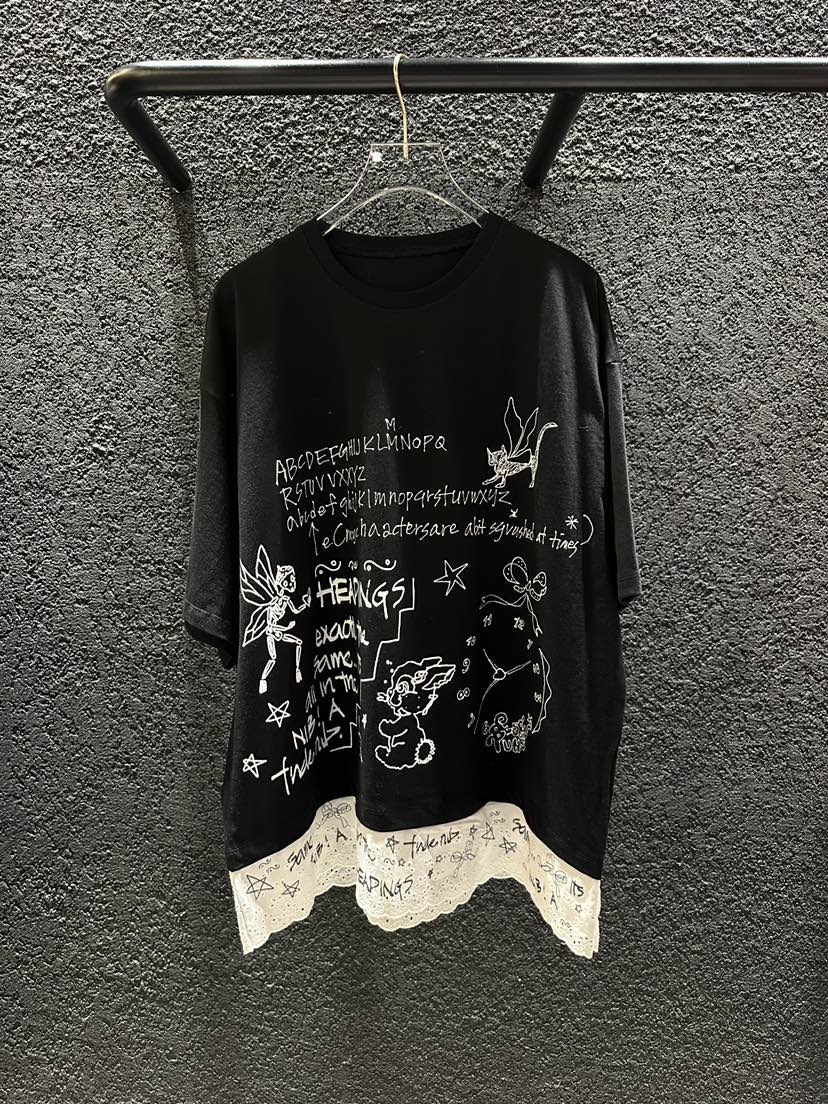 UNICO-p韓國代購女裝新品25春夏職業人氣熱賣休閑時尚真品T恤UNICO-pT恤圖色2