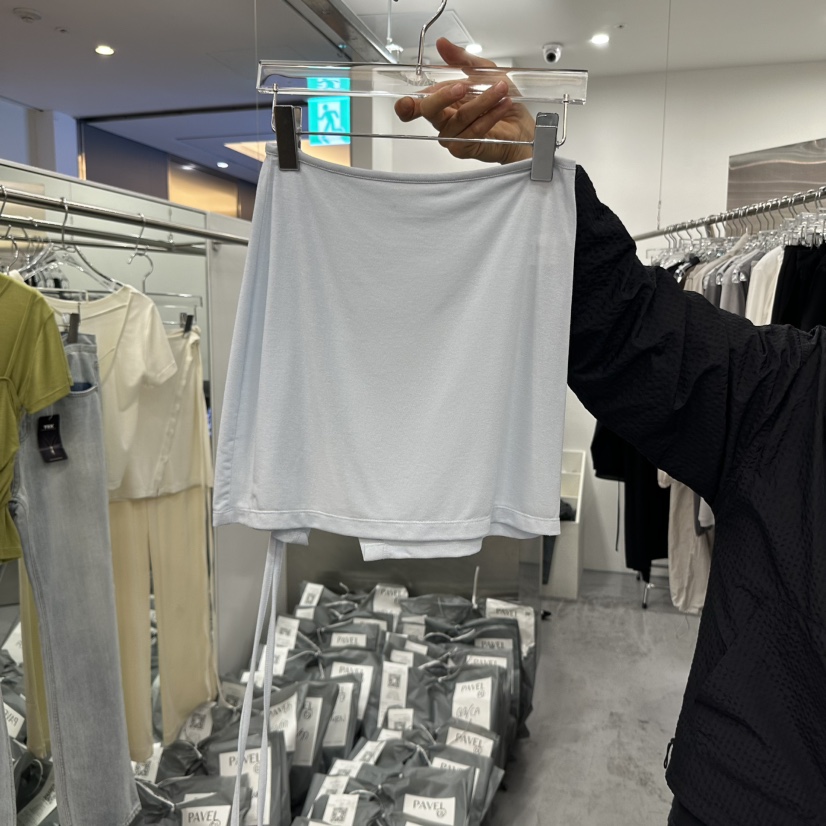 PAVEL東大門直郵女裝新品休閑人氣25春夏推薦職業熱賣時尚短裙PAVEL短裙