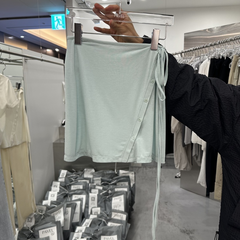 PAVEL東大門直郵女裝新品休閑人氣25春夏推薦職業熱賣時尚短裙PAVEL短裙圖色2