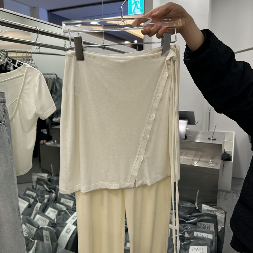 PAVEL東大門直郵女裝新品休閑人氣25春夏推薦職業熱賣時尚短裙PAVEL短裙圖色4