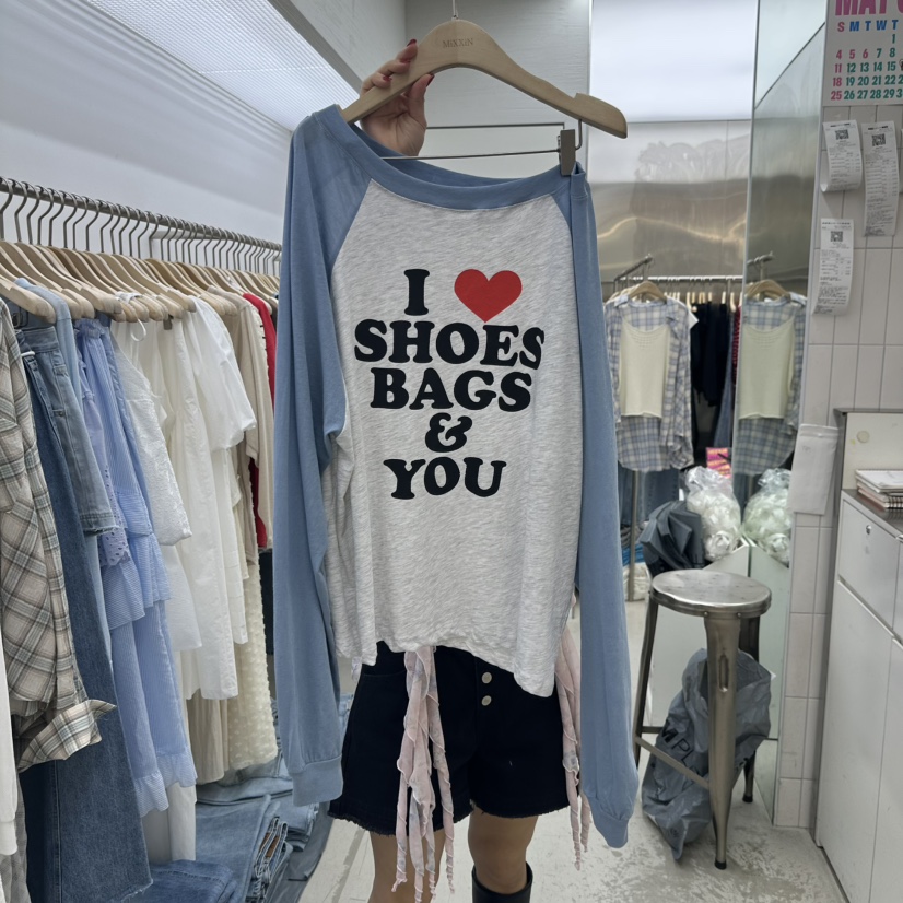 MIXXIN東大門代購女裝新品熱賣職業人氣推薦25春夏真品長袖T恤MIXXIN長袖T恤圖色2