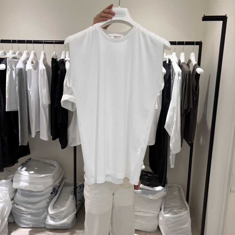 MASCULINE東大門代購女裝新品時尚推薦真品人氣25春夏休閑T恤MASCULINET恤