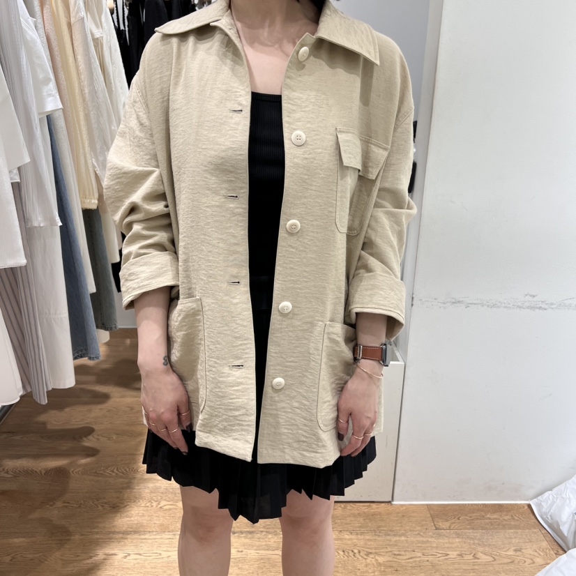 VERVEINE東大門直郵女士新款職業真品25春夏人氣時尚夾克亞麻VERVEINE夾克圖色2