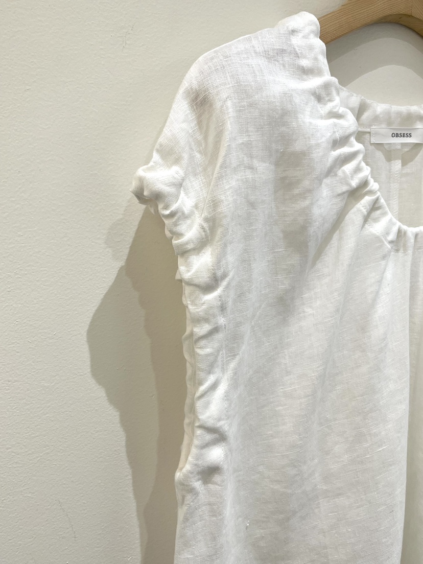 OBSESS東大門直郵女士新款25春夏職業真品休閑推薦襯衫蕾絲衫OBSESS/EARLY BIRD襯衫/蕾絲衫