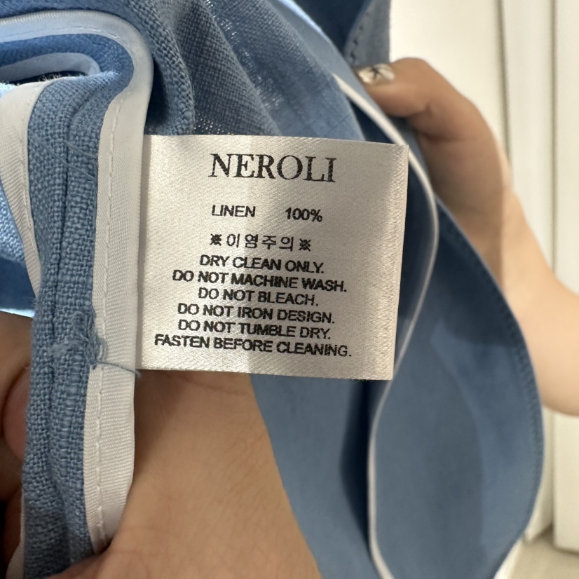 NEROLI 36韓國直郵女士新款休閑推薦真品25春夏職業人氣裙褲NEROLI 36裙褲