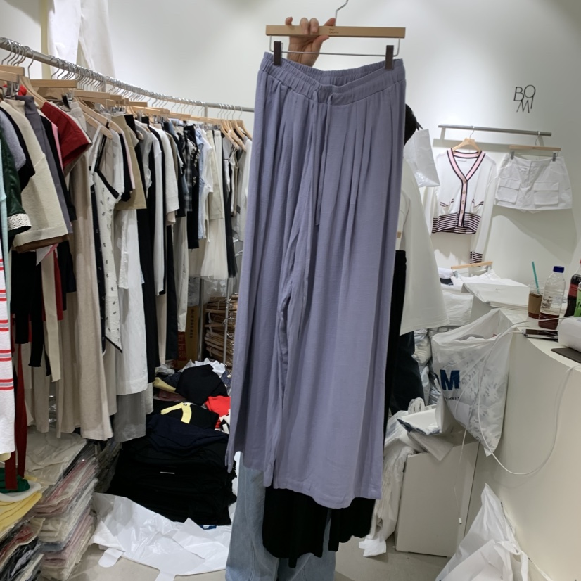 BY BOMI東大門實拍女裝新款真品休閑熱賣時尚職業25春夏休閑褲BY BOMI休閑褲圖色2