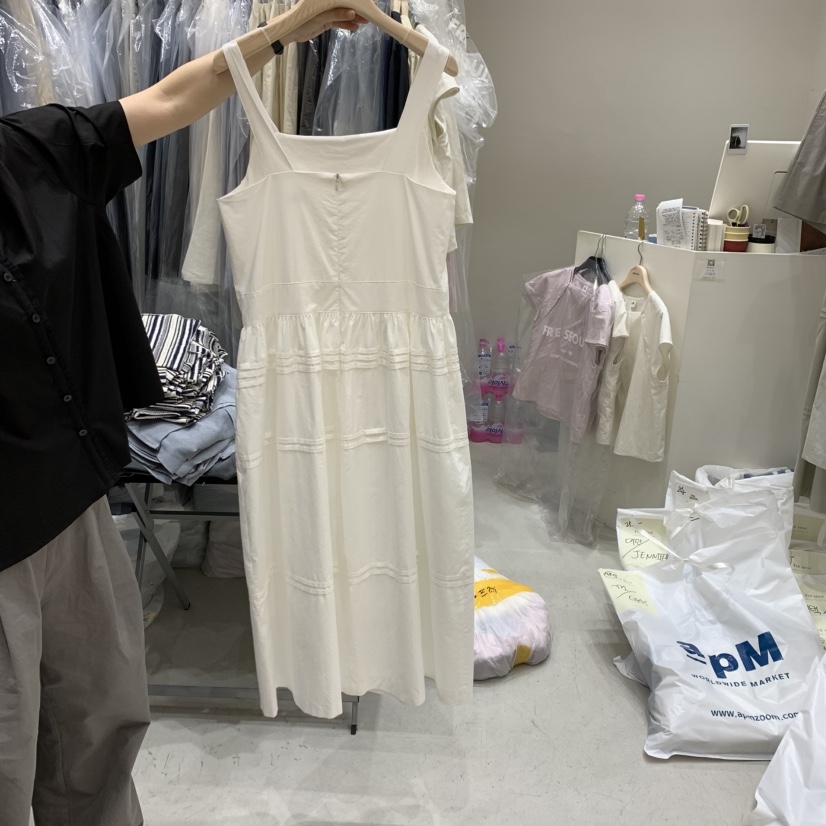 FRE東大門實拍女裝新品人氣25春夏時尚真品職業熱賣休閑連衣裙FRE連衣裙