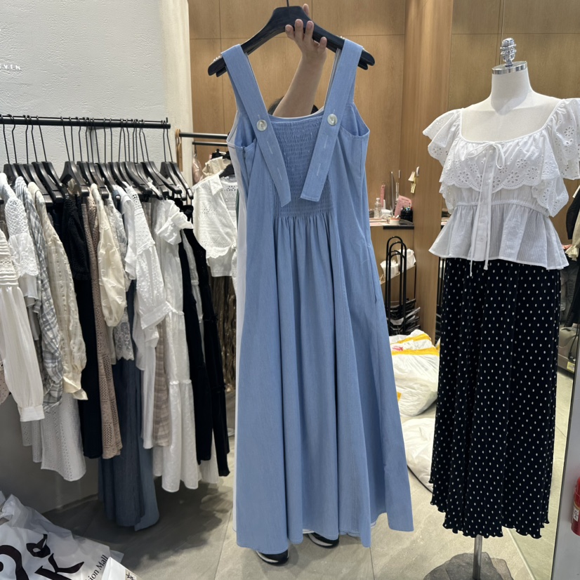 TRIPLE SEVEN韓國代購女士新款職業真品熱賣25春夏時尚連衣裙TRIPLE SEVEN連衣裙