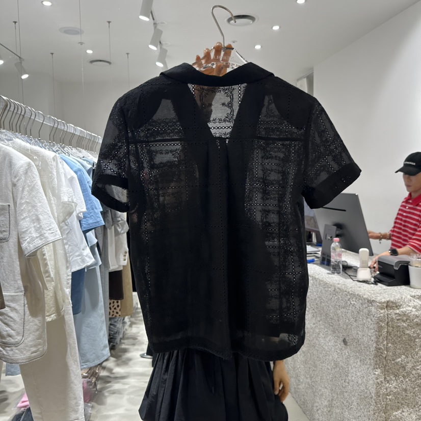 NEROLI 36東大門實拍女裝新款人氣真品休閑襯衫蕾絲衫刺繡NEROLI 36襯衫/蕾絲衫