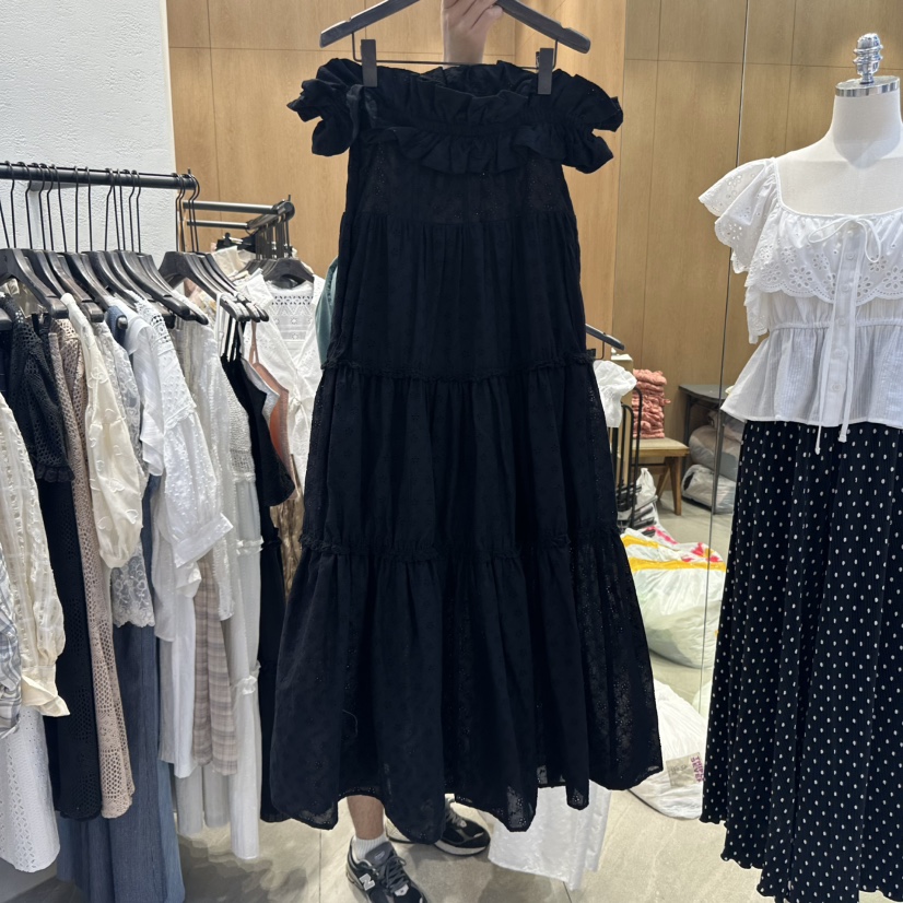 TRIPLE SEVEN韓國代購女士新款25春夏真品熱賣時尚推薦連衣裙TRIPLE SEVEN連衣裙圖色2