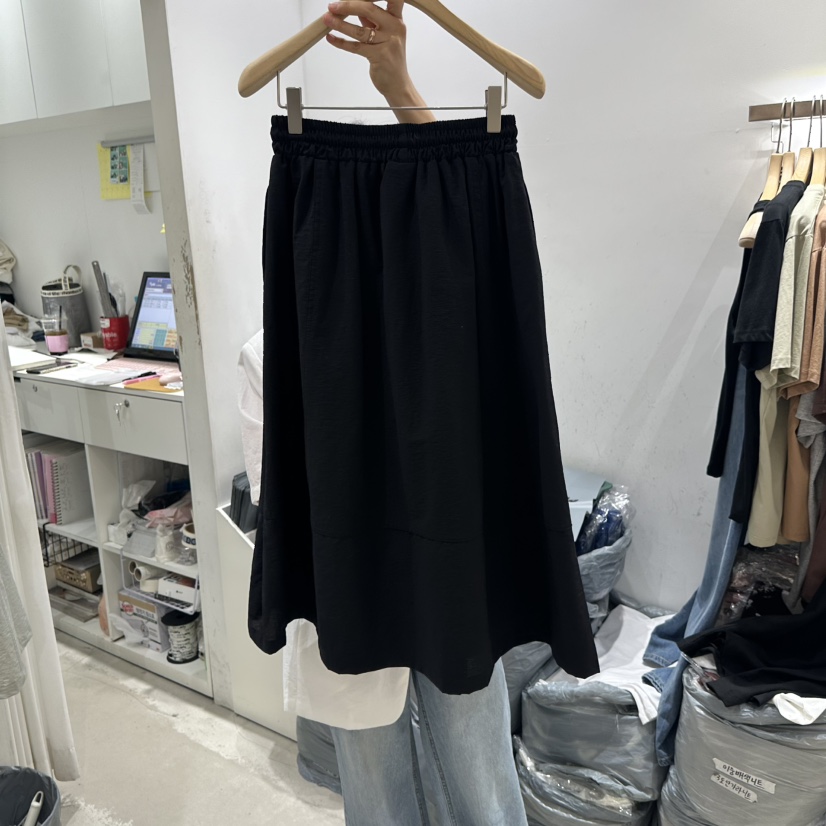 URBANSTORY/REMAKING東大門實拍女士新款25春夏休閑時尚長裙Remaking/URBANSTORY長裙