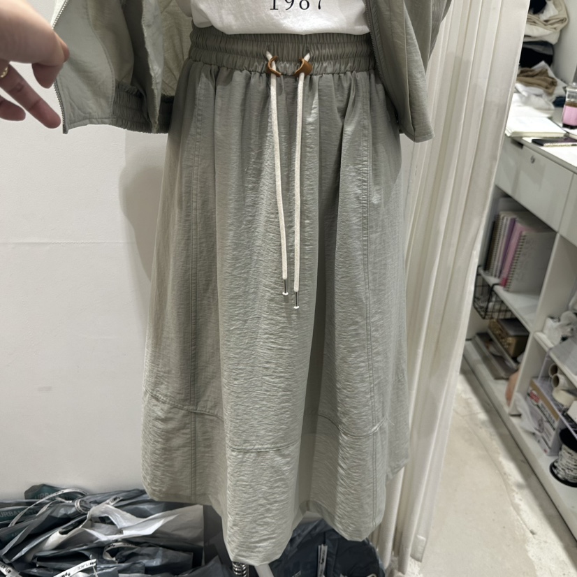 URBANSTORY/REMAKING東大門實拍女士新款25春夏休閑時尚長裙Remaking/URBANSTORY長裙