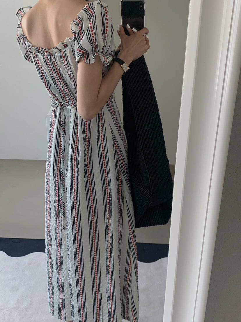 VERANDA直郵韓國代購㊣女裝新品休閑人氣推薦時尚25春夏連衣裙VERANDA連衣裙