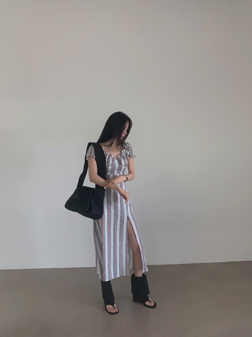 VERANDA直郵韓國代購㊣女裝新品休閑人氣推薦時尚25春夏連衣裙VERANDA連衣裙