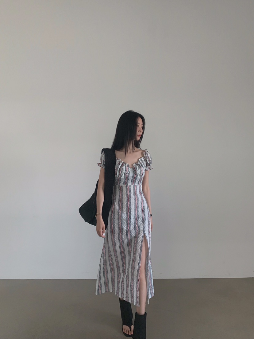 VERANDA直郵韓國代購㊣女裝新品休閑人氣推薦時尚25春夏連衣裙VERANDA連衣裙