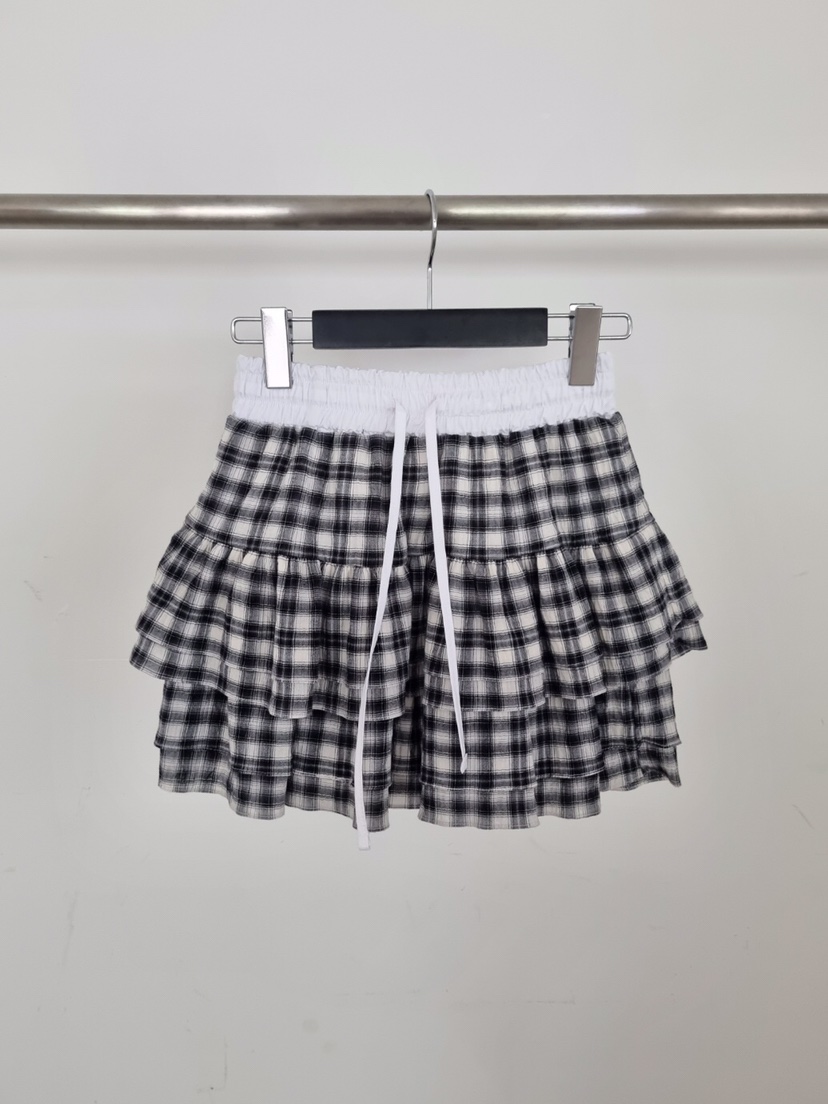 VERANDA韓國直郵㊣東大門實拍女裝新品推薦休閑25春夏人氣短裙VERANDA短裙圖色1