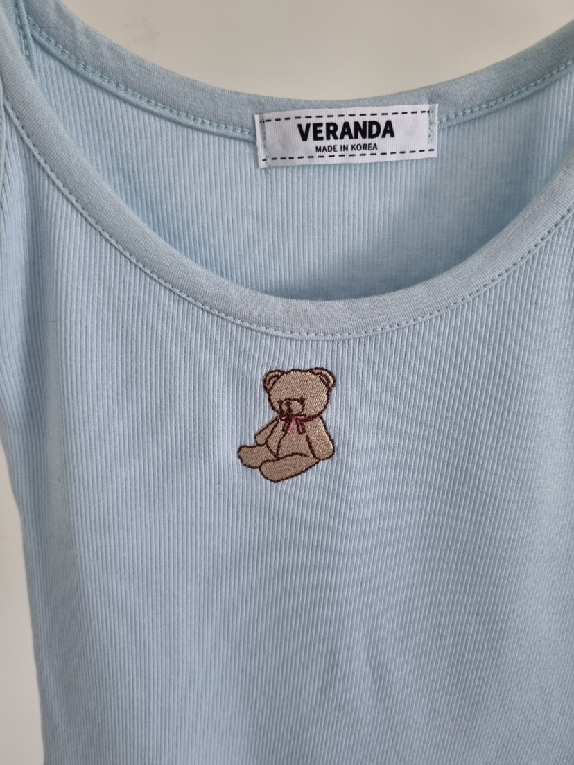 VERANDA韓國㊣直郵東大門代購女裝新款休閑25春夏時尚吊帶背心VERANDA吊帶/背心