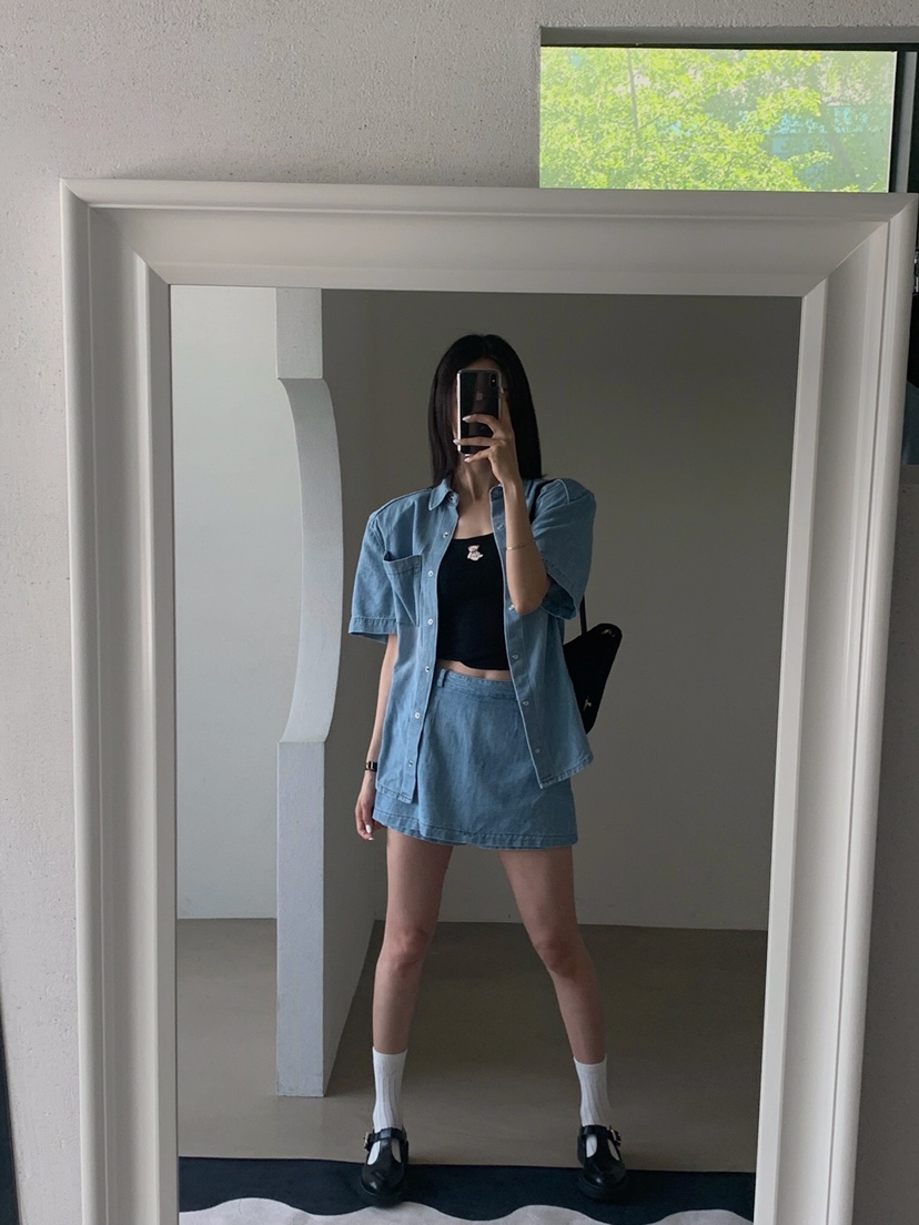 VERANDA韓國㊣直郵東大門代購女裝新款休閑人氣25春夏推薦裙褲VERANDA裙褲