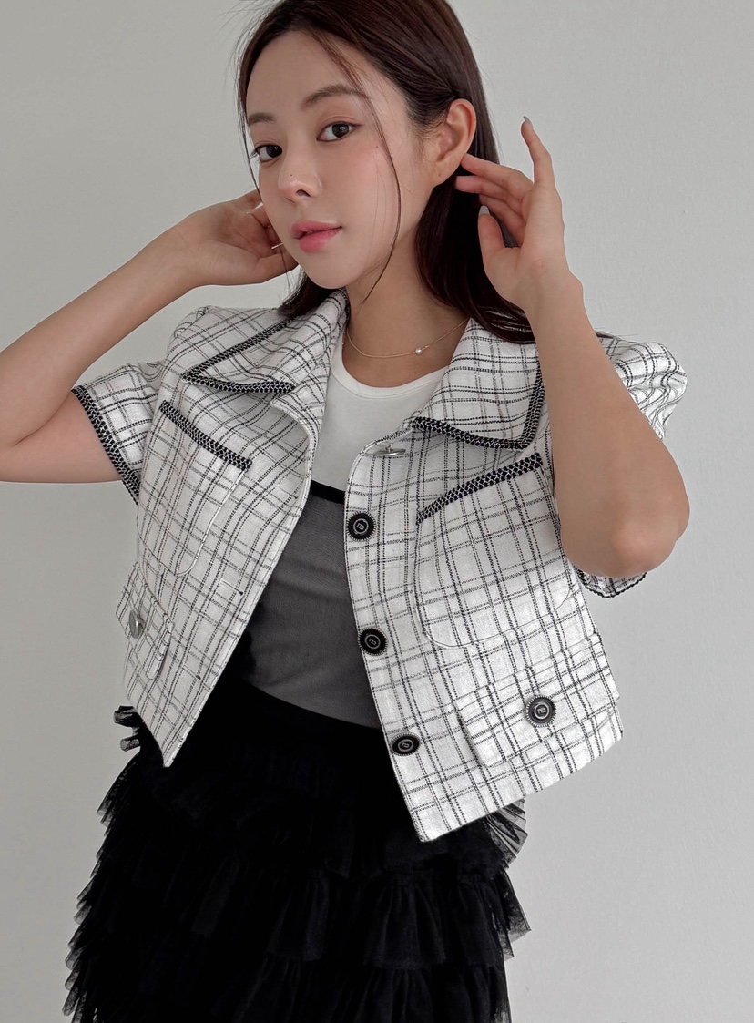 SLIT韓國㊣直郵東大門代購女裝新款推薦熱賣時尚休閑人氣夾克SLIT夾克圖色2