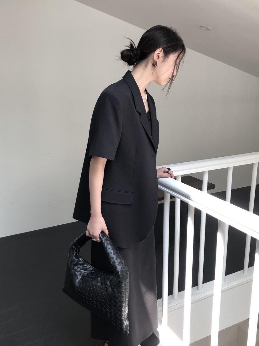 LE BUTTER韓國直郵㊣女裝新品25春夏時尚人氣推薦夾克亞麻LE BUTTER夾克