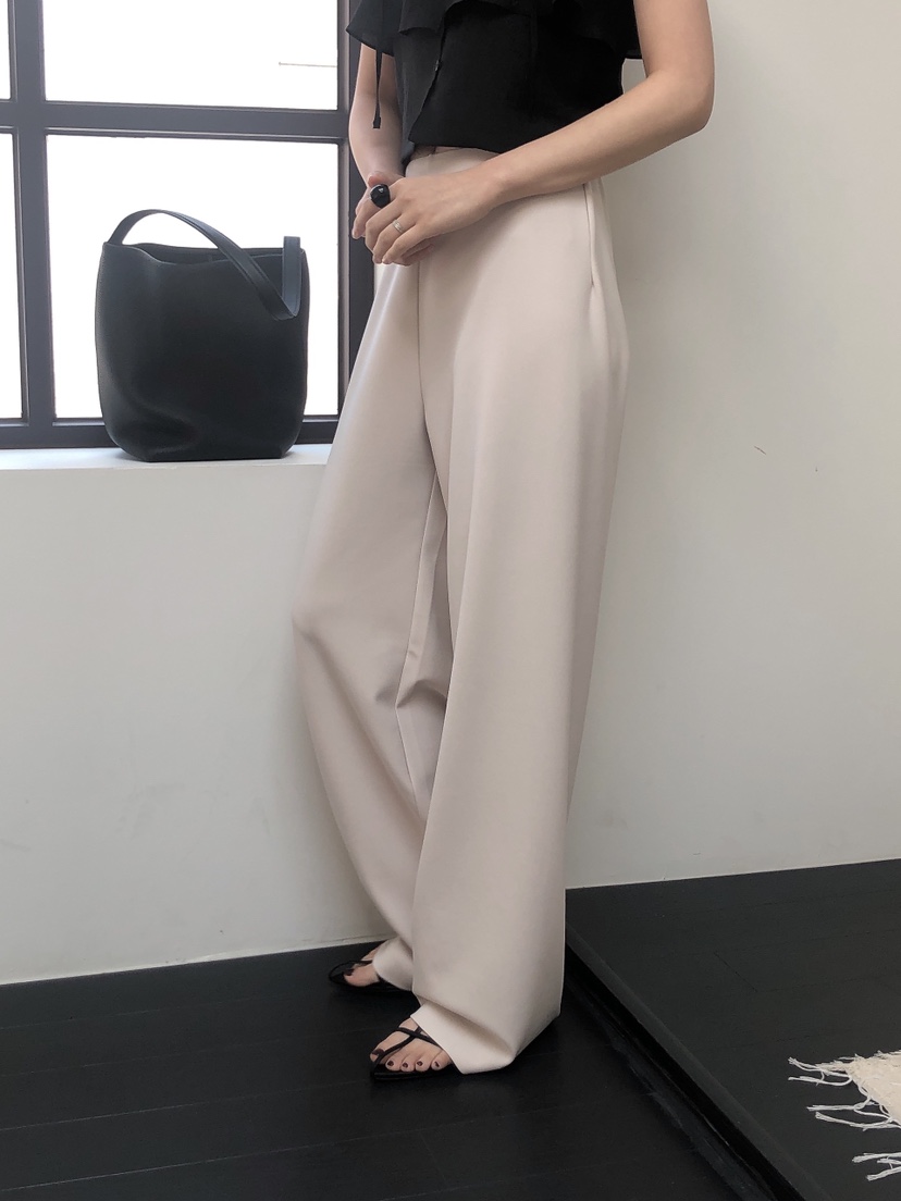 LE BUTTER韓國直郵女裝新品職業推薦時尚休閑人氣休閑褲綁帶LE BUTTER休閑褲