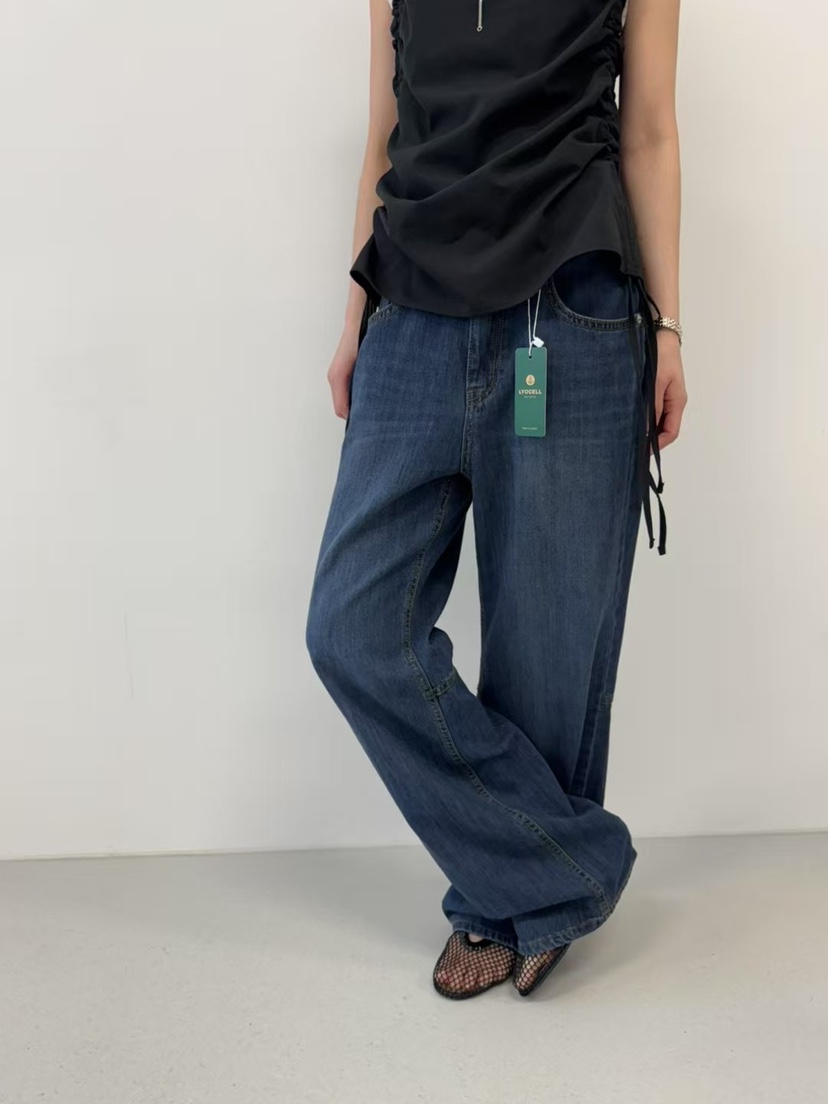 MINIMUZE韓國代購女裝新品休閑職業25春夏熱賣時尚真品牛仔褲MINIMUZE牛仔褲