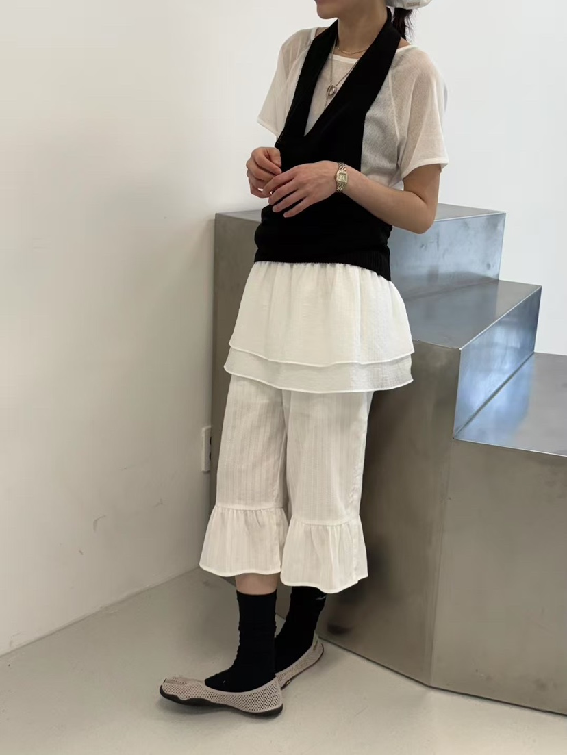 MINIMUZE東大門實拍女裝新品職業熱賣時尚人氣25春夏真品短褲MINIMUZE短褲