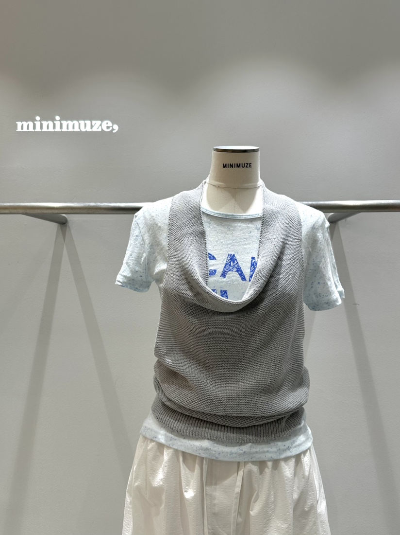 MINIMUZE韓國直郵女裝新品25春夏熱賣職業時尚真品吊帶背心MINIMUZE吊帶/背心